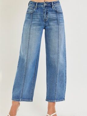 Risen Barrel Jeans NWT